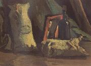Vincent Van Gogh Still Life with Two Sacks and a Bottle (nn040 Norge oil painting reproduction
